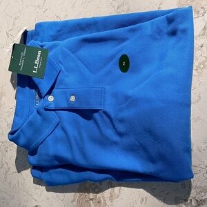 L.L. Bean Men's Premium Double L Polo Banded, Short-Sleeve Without Pocket – NWT